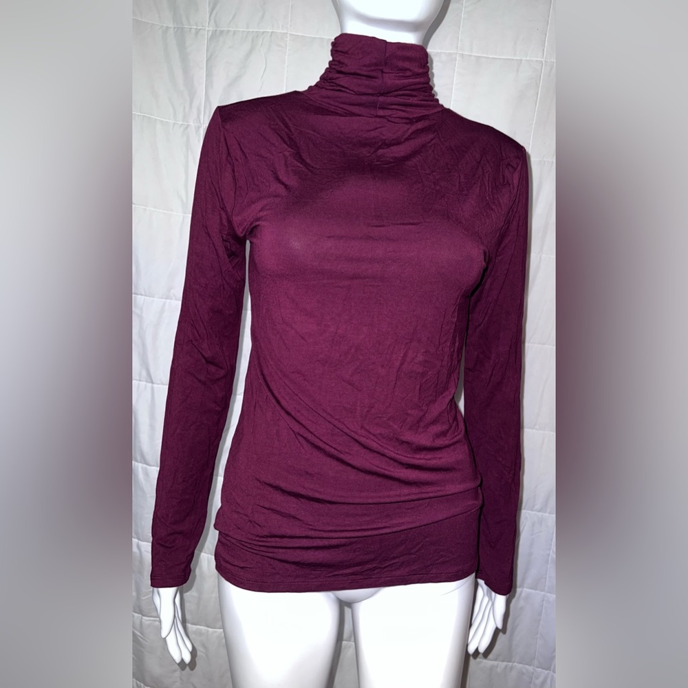 Kosmios Burgundy Turtleneck BRAND NEW